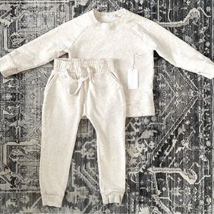 Jamie Kay Dylan Sweatshirt and Morgan Pants Set in Peachy